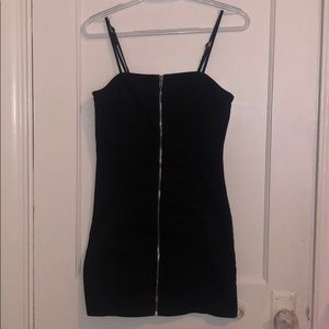 Jean zipper dress